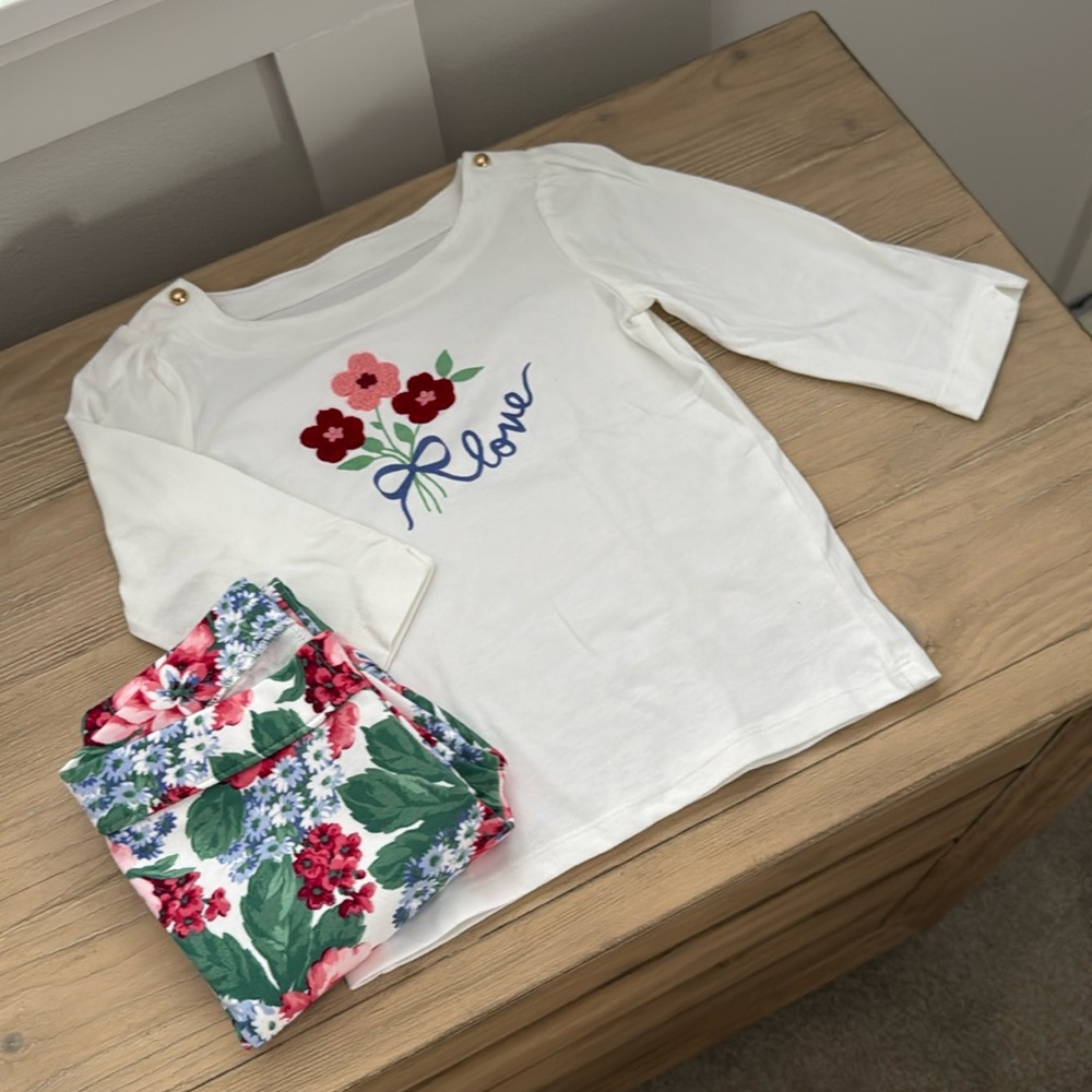 Janie and Jack Girls Matching Set